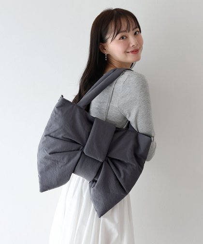 【TIME SALE】リボンパテッドバッグ